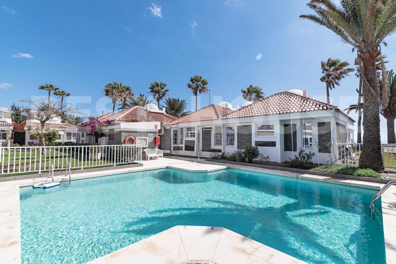 Stunning Bungalow At The Sand Dunes Of Maspalomas Playa del Inglés Esterno foto