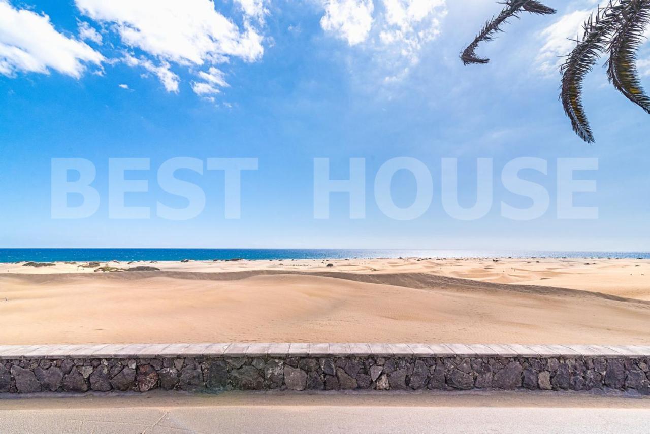 Stunning Bungalow At The Sand Dunes Of Maspalomas Playa del Inglés Esterno foto