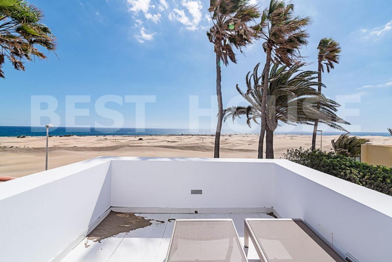 Stunning Bungalow At The Sand Dunes Of Maspalomas Playa del Inglés Esterno foto
